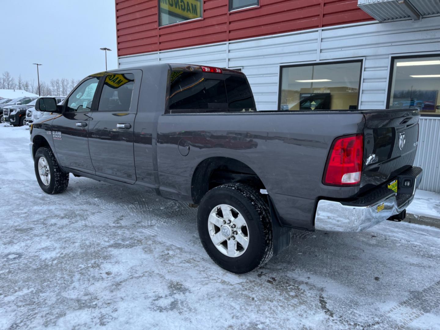 2014 GRAY RAM 2500 SLT (3C6TR5MT2EG) with an 5.7L engine, Automatic transmission, located at 1960 Industrial Drive, Wasilla, 99654, (907) 274-2277, 61.573475, -149.400146 - Photo#2